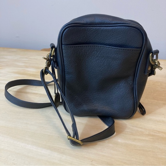 Minooy Black Leather “Naya” Crossbody Bag - Picture 7 of 15